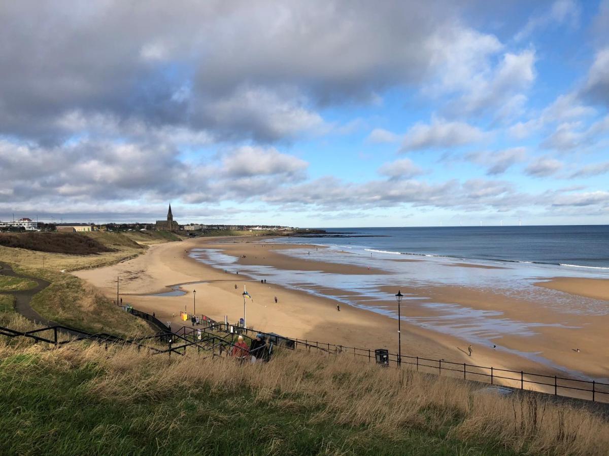The Beach Front Apartment, Amazing Frontline Sea Views Tynemouth Eksteriør bilde