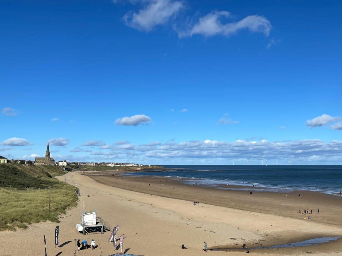 The Beach Front Apartment, Amazing Frontline Sea Views Tynemouth Eksteriør bilde